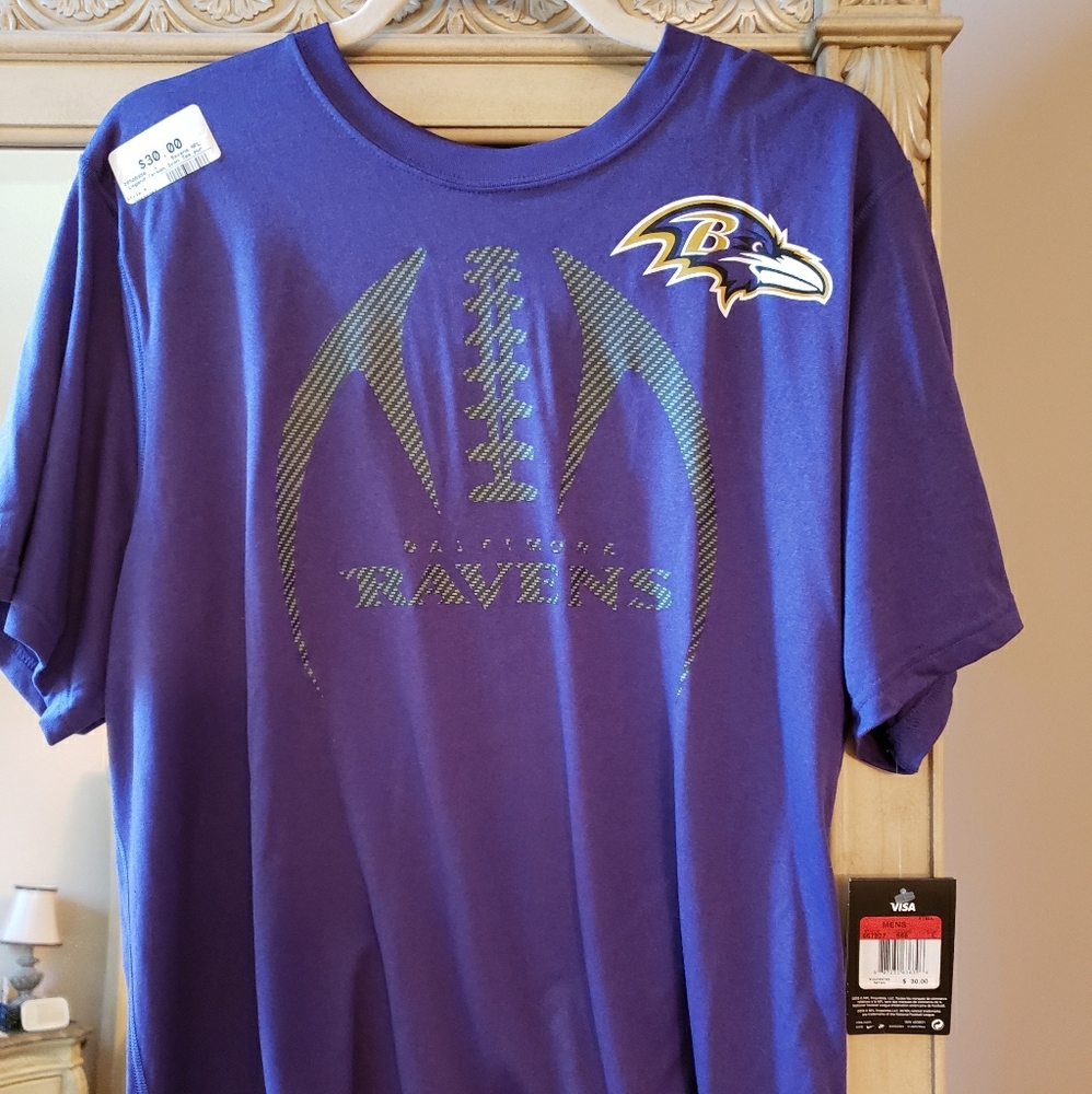 L Baltomore Ravens Dri Fit Nike T Shirt